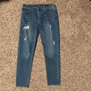 Women's Blue Skinny Jeans